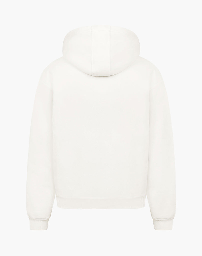 CYRCLE ZIP-HOODIE CREAM WHITE