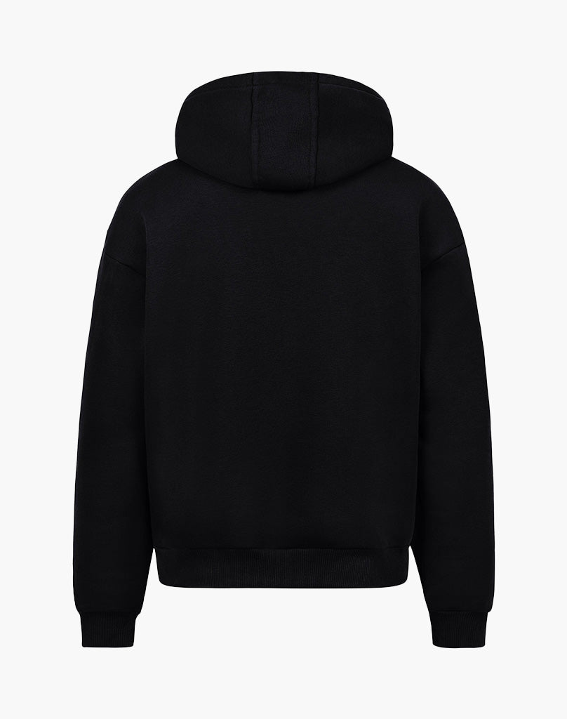 CYRCLE ZIP-HOODIE BLACK