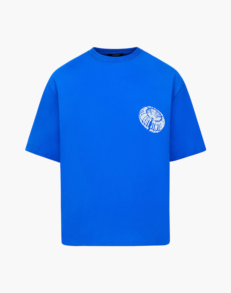 CYRCLE TEE BLUE