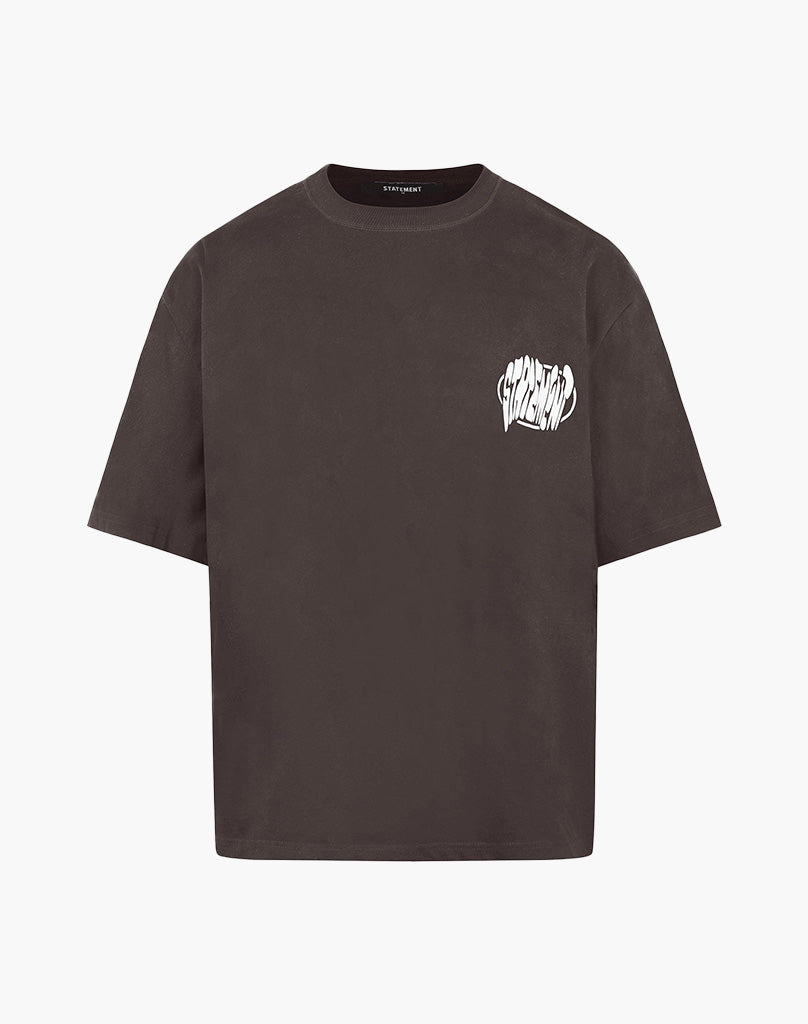 LOOP TEE BROWN
