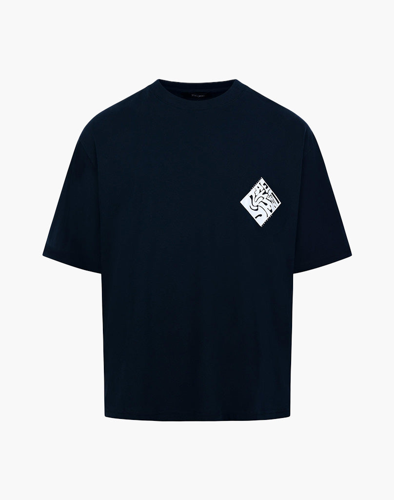 SMUDGE TEE BLACK