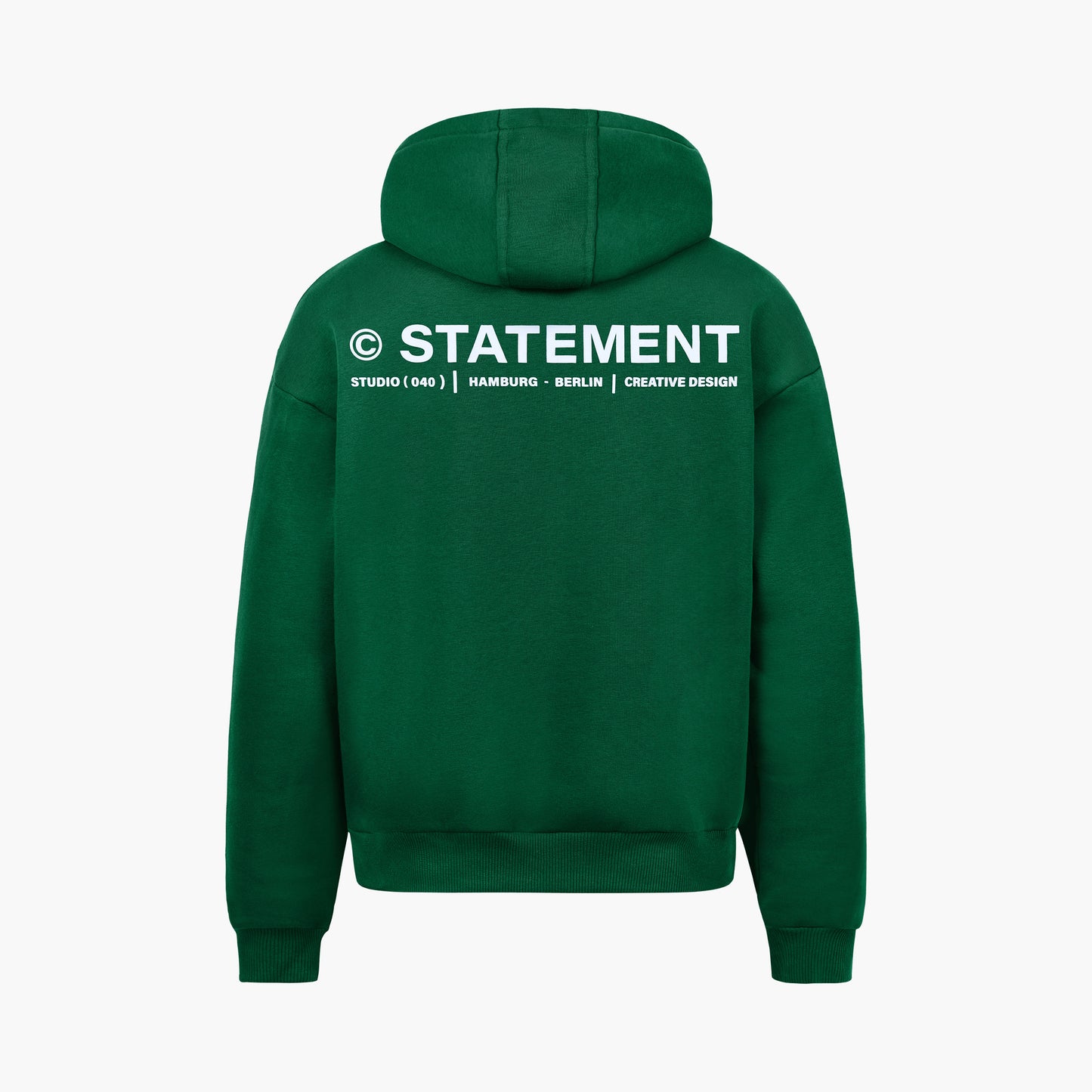 INITIAL HOODIE WOOD GREEN