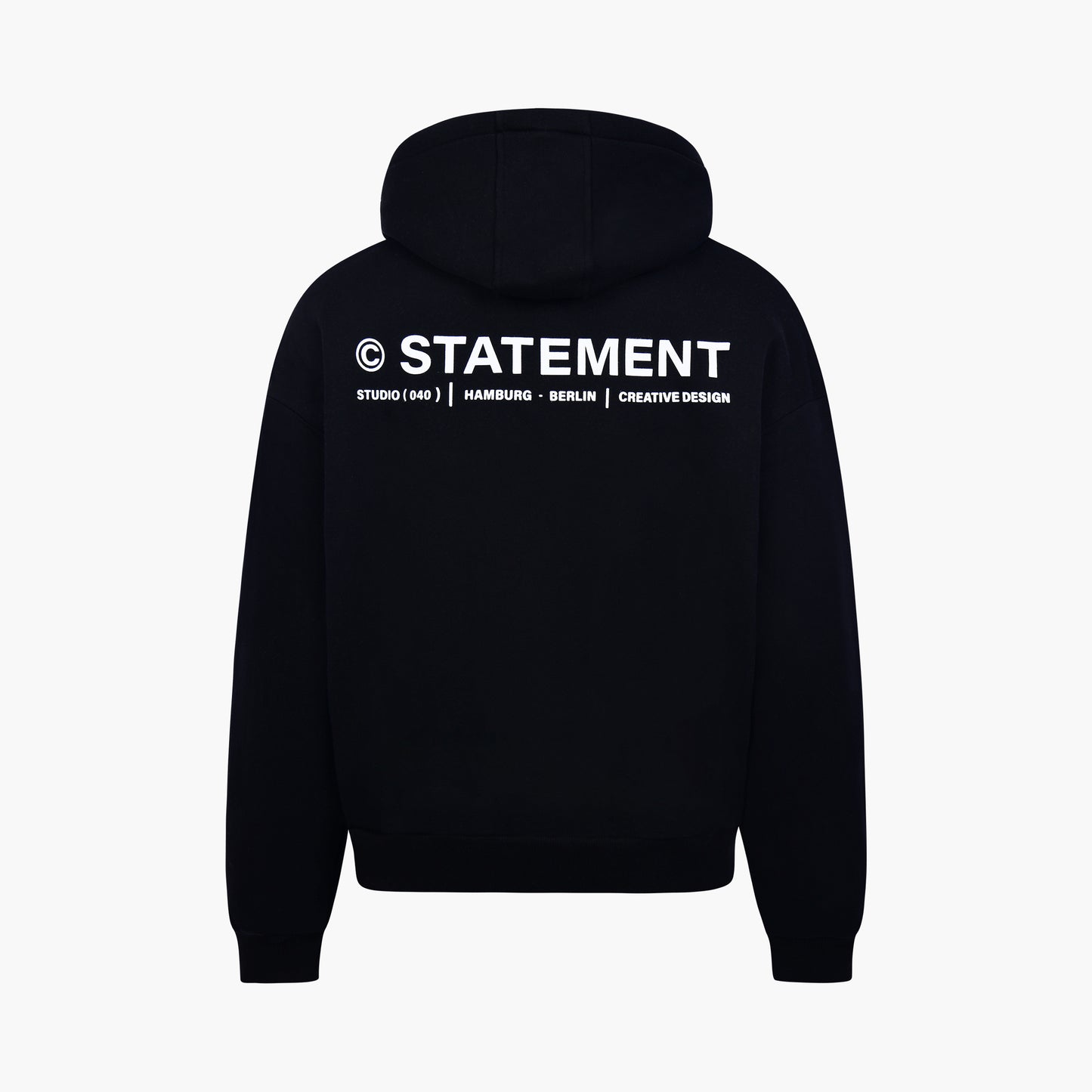 INITIAL HOODIE BLACK