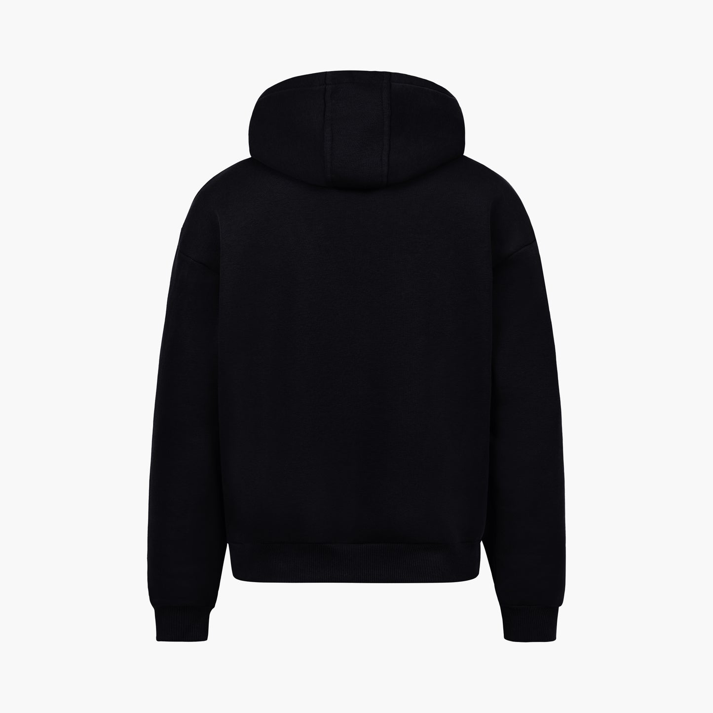 BASIC ZIP-HOODIE BLACK