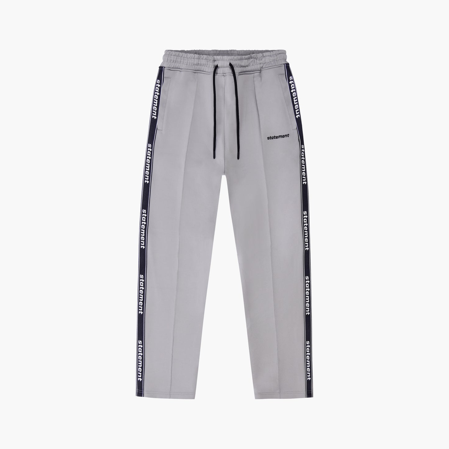 STRIPE WIDE TRACKPANTS GREY