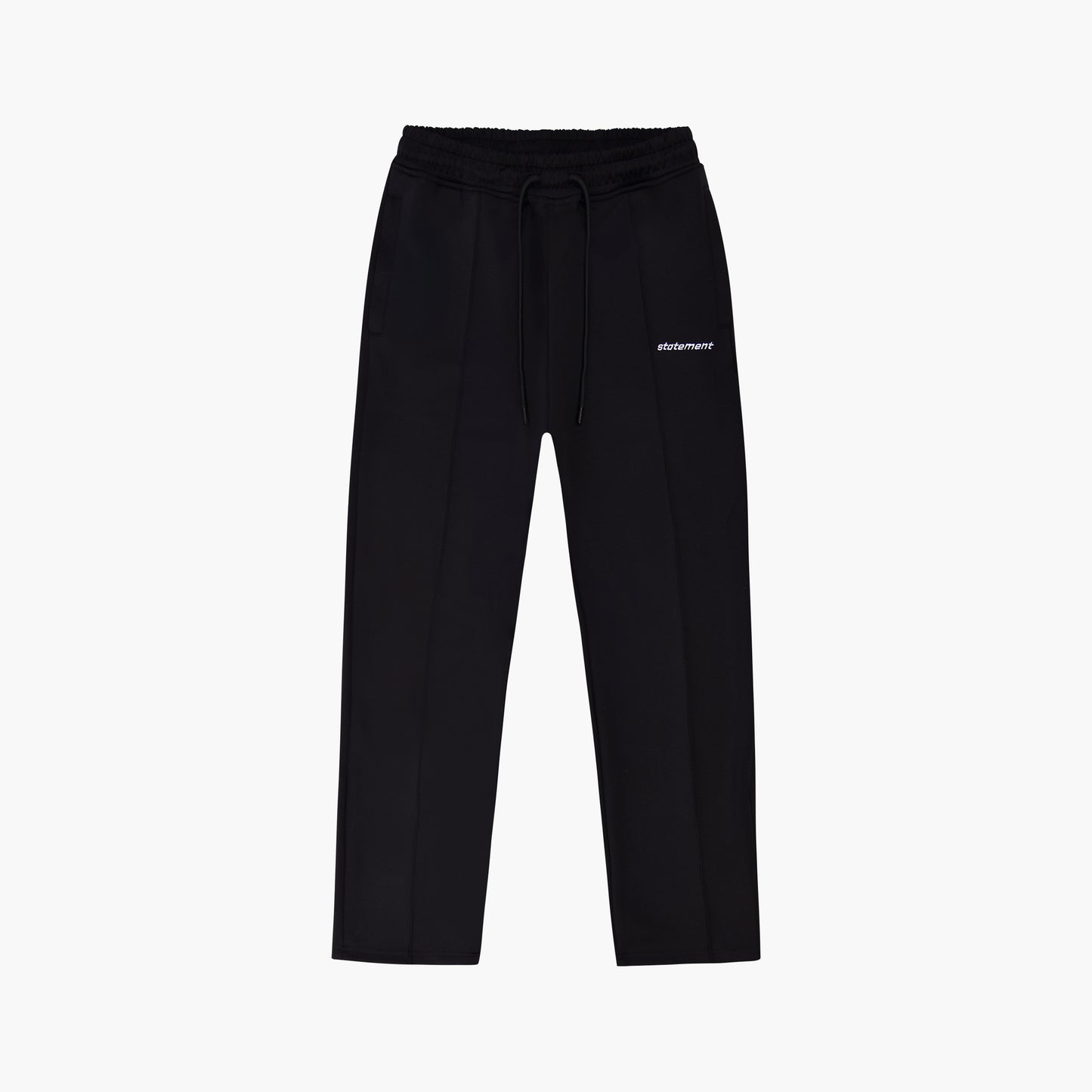 BASIC WIDE TRACKPANTS BLACK