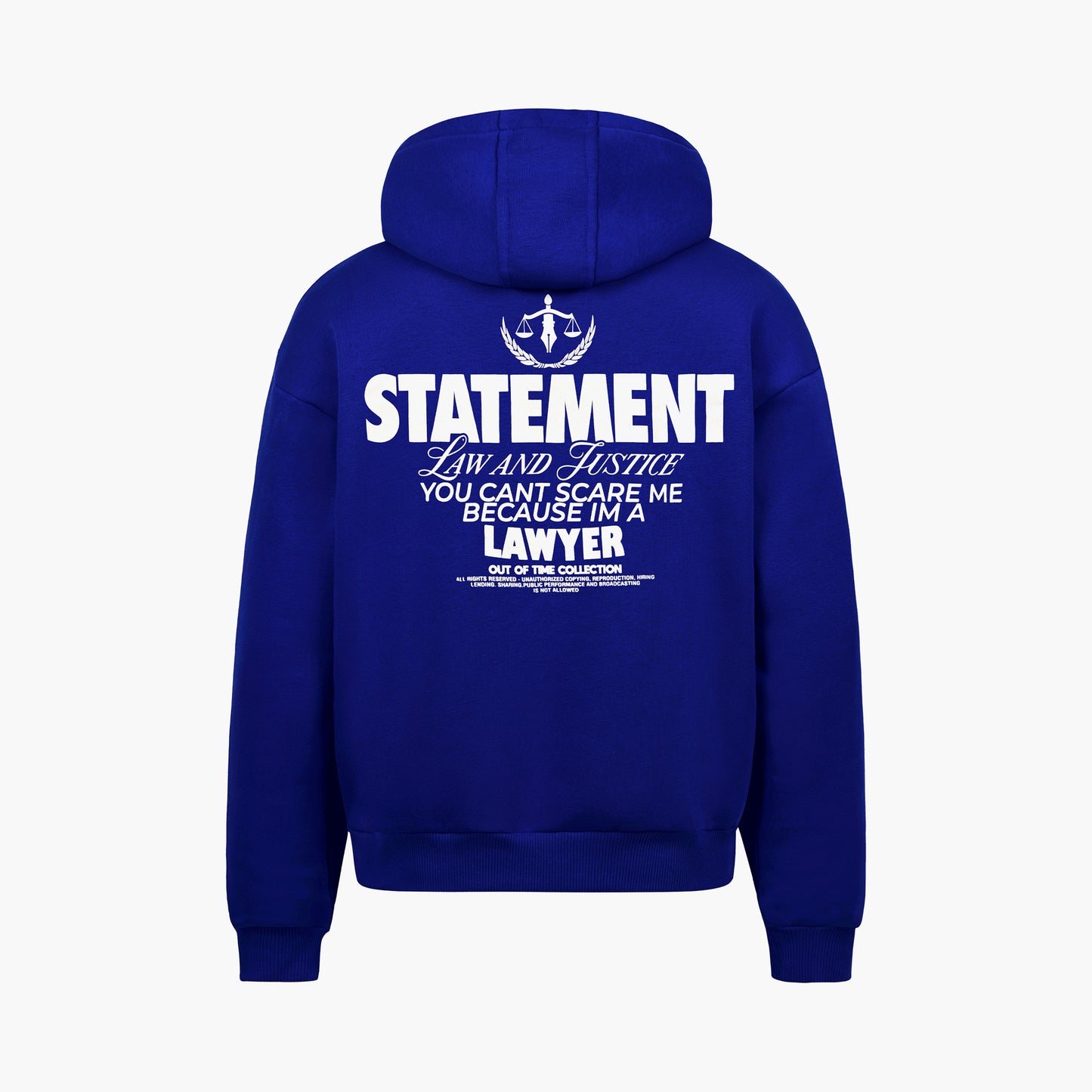JUSTICE HOODIE ROYAL BLUE