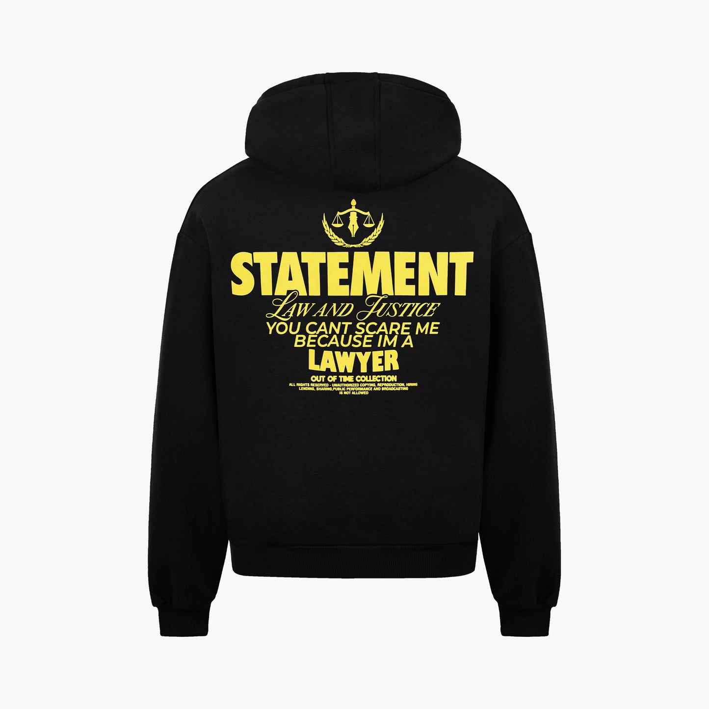 JUSTICE HOODIE BLACK