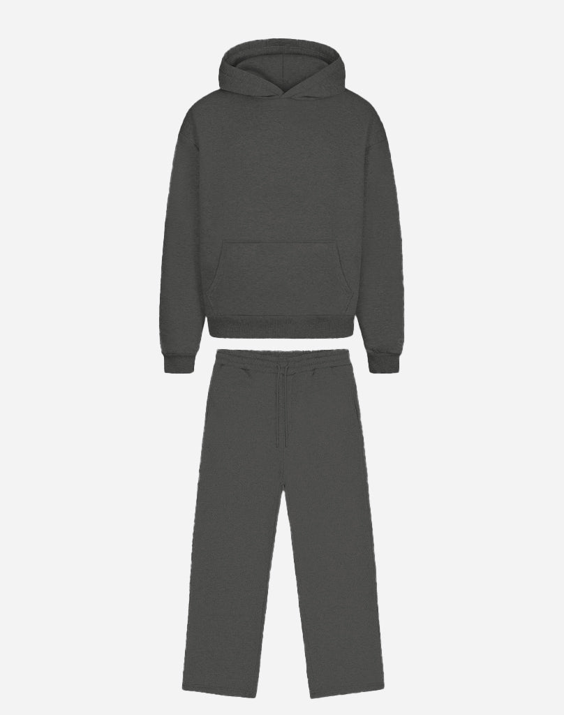 TRACKSUIT SET (DARK GREY MELANGE)