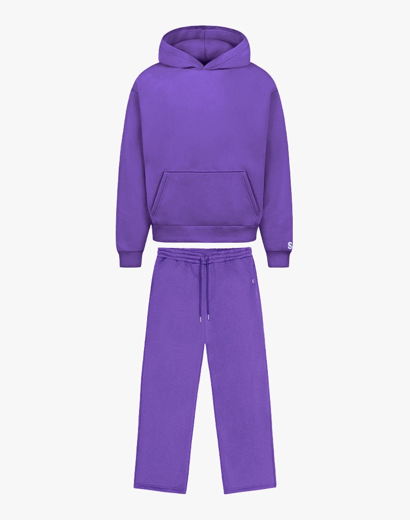 TRACKSUIT SET (DARK PURPLE) Tracksuits Statement Clo