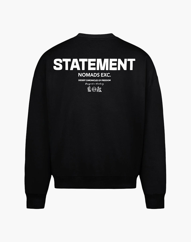 EXCHANGE SWEATER (BLACK) Sweater STATEMENT