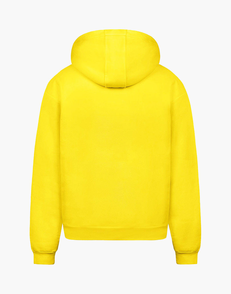 BASIC HOODIE (YELLOW) STATEMENT