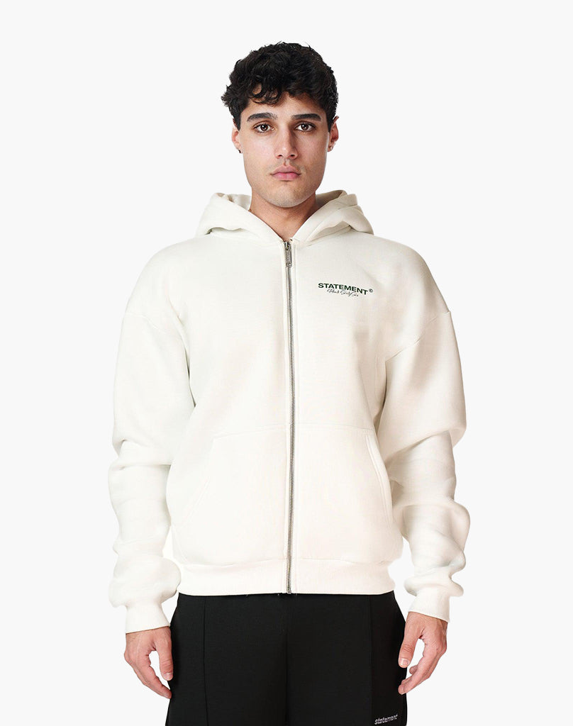 MISSOURI ZIP-HOODIE CREAM WHITE