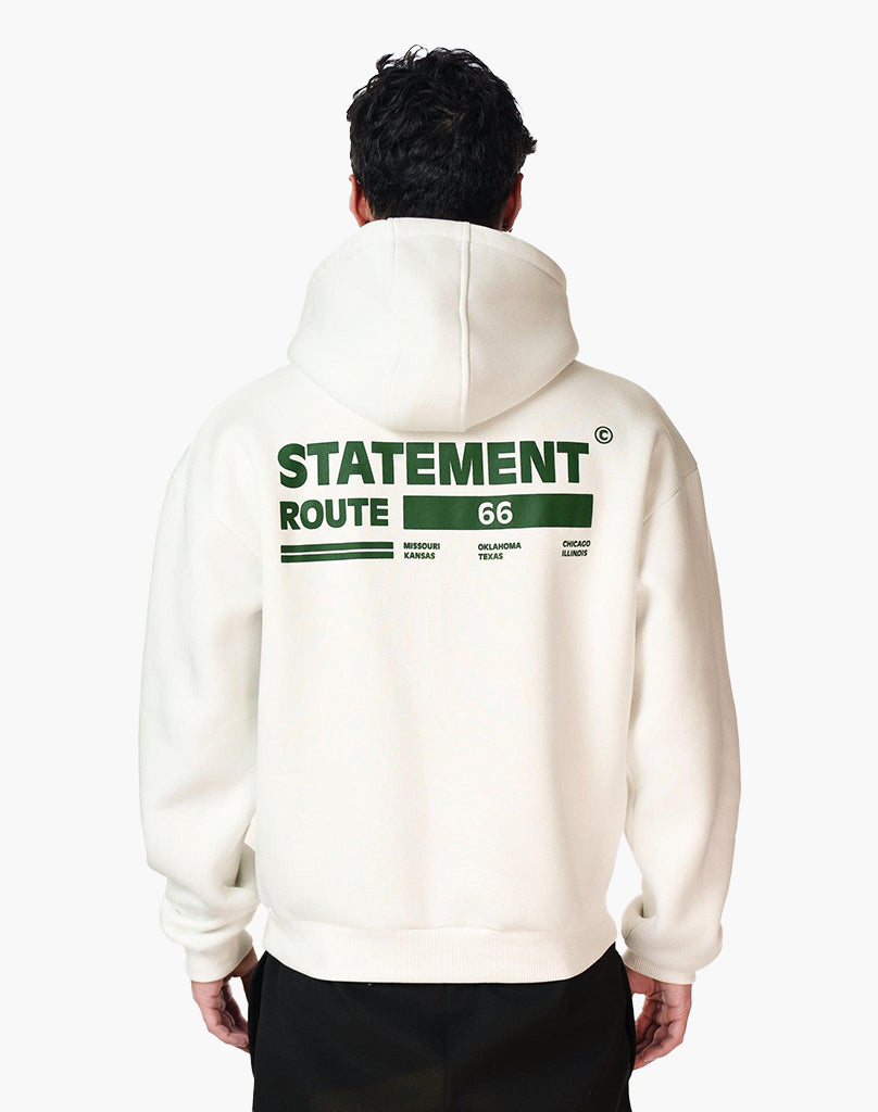 MISSOURI ZIP-HOODIE CREAM WHITE