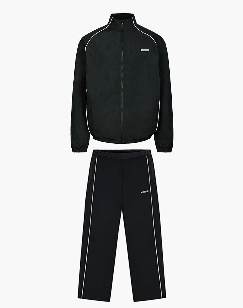 NYLON TRACK SUIT (BLACK) Tracksuits STATEMENT