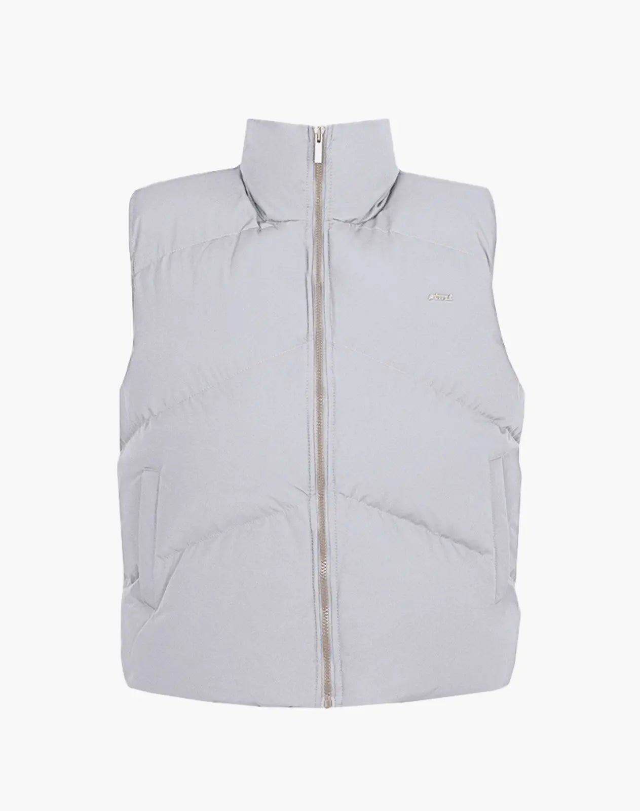 STMT PUFFER VEST (GREY) Jackets STATEMENT