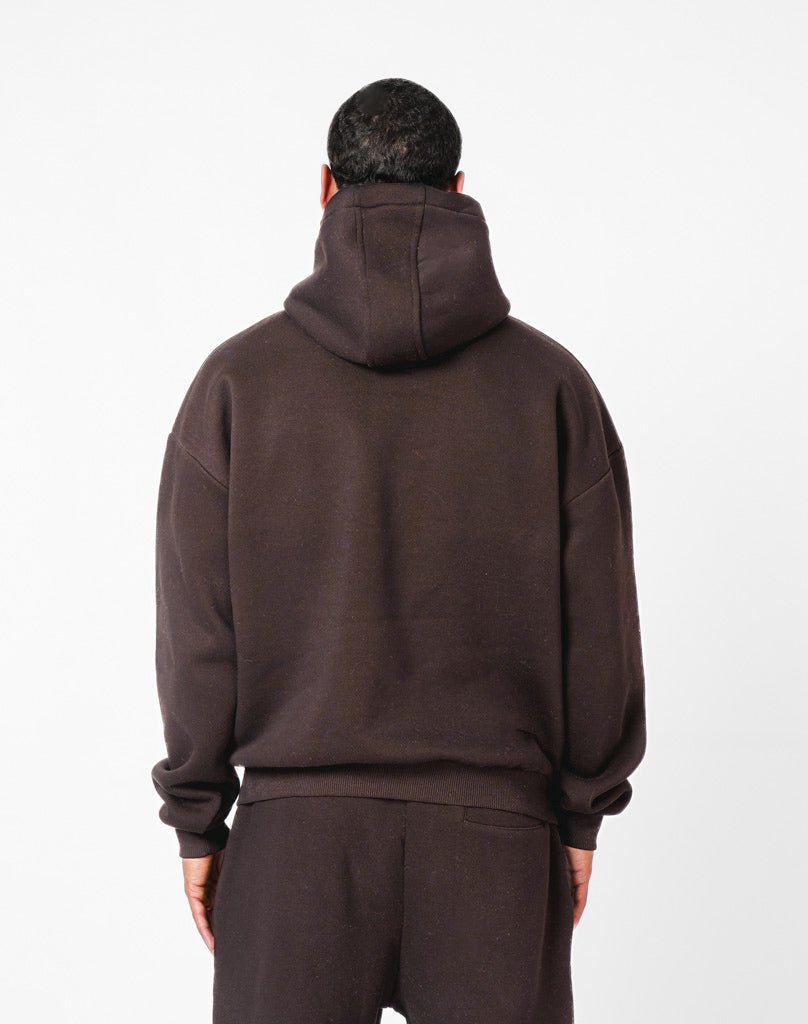 STATEMENT RIFT HOODIE (BROWN) Hoodie STATEMENT