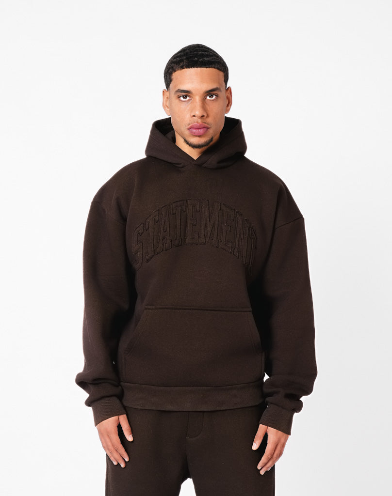 STATEMENT RIFT HOODIE (BROWN) STATEMENT