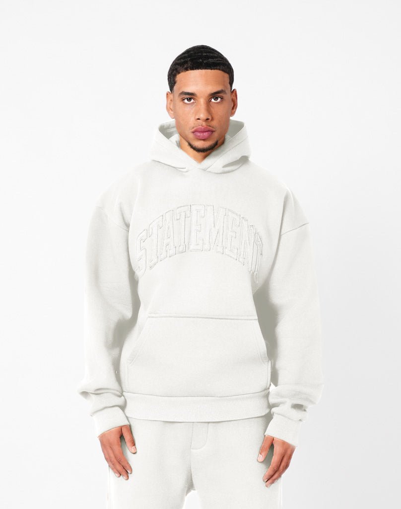 STATEMENT RIFT HOODIE (CREAM WHITE) Hoodie STATEMENT