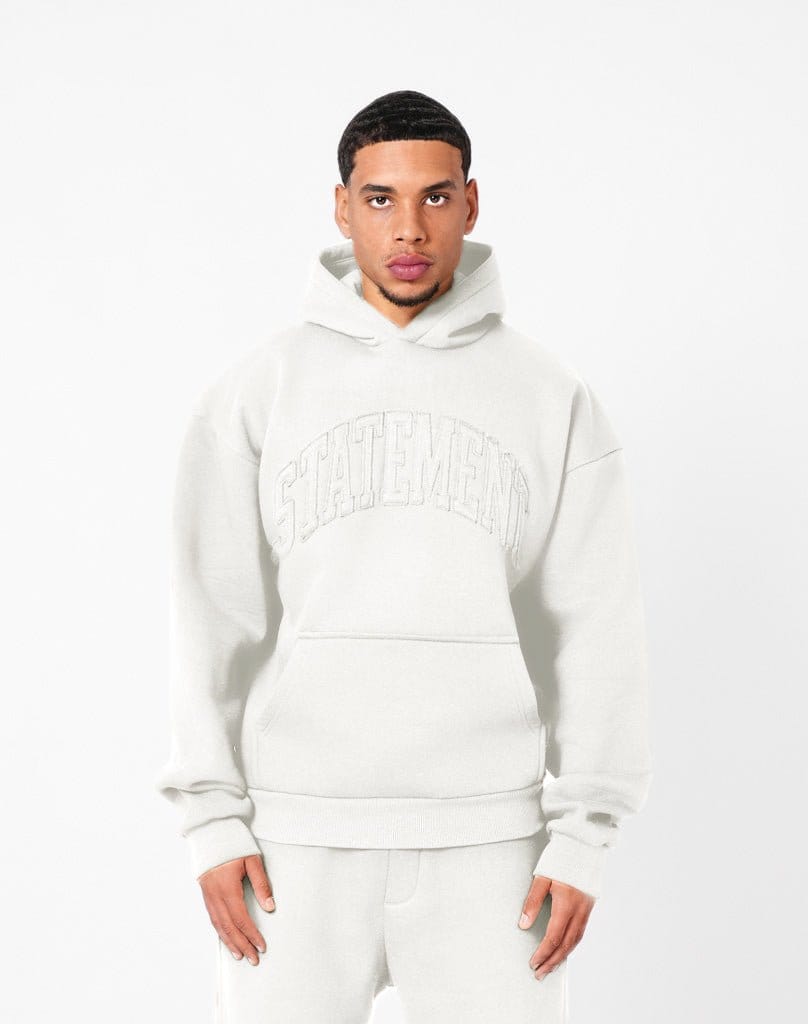 STATEMENT RIFT HOODIE (CREAM WHITE) Hoodie STATEMENT