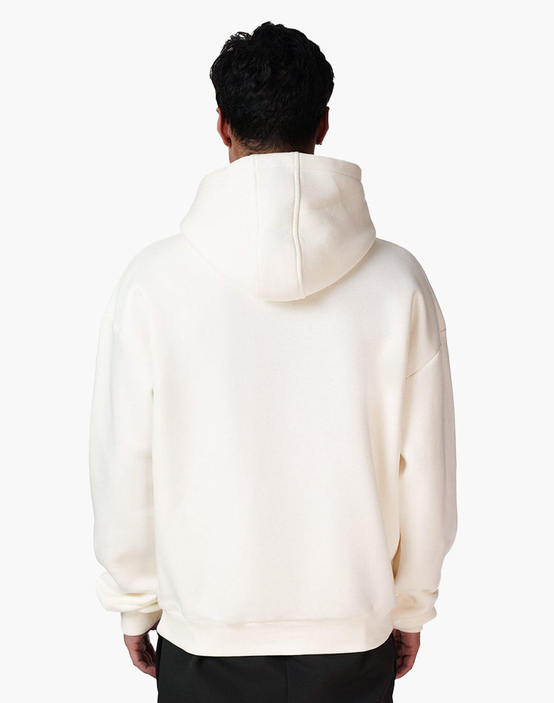 ROUTE 66 HOODIE CREAM WHITE