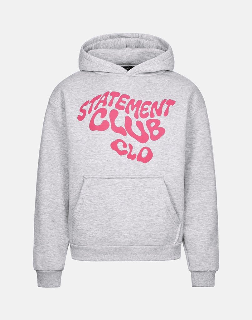 CLUB HOODIE (GREY MELANGE) Hoodie STATEMENT