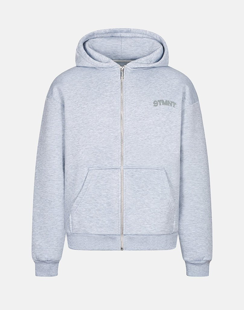 CHAMPION ZIP-HOODIE (GREY MELANGE) Hoodie STATEMENT