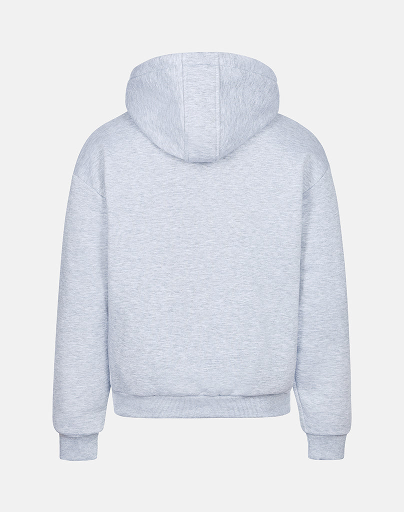STATEMENT RIFT HOODIE (GREY MELANGE)