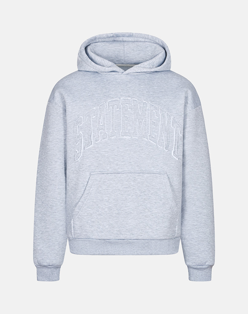 STATEMENT RIFT HOODIE (GREY MELANGE)