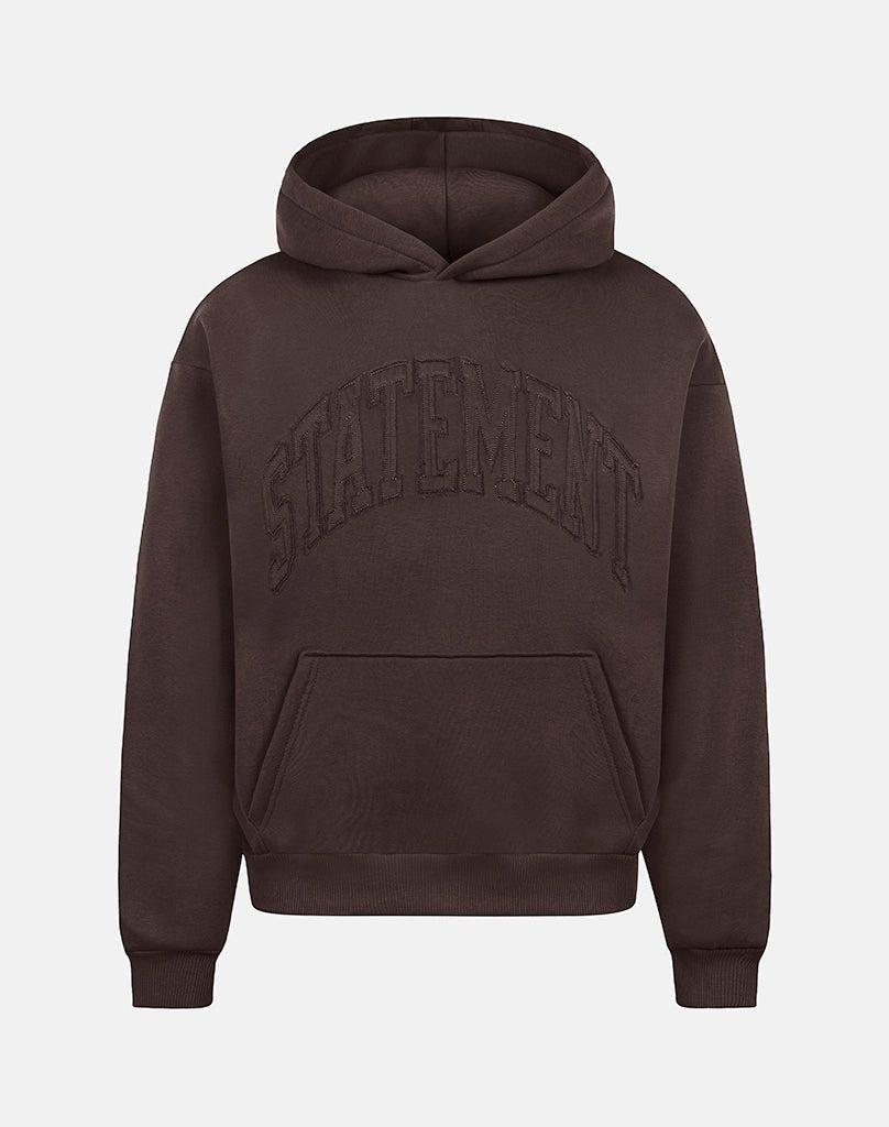 STATEMENT RIFT HOODIE (BROWN) Hoodie STATEMENT