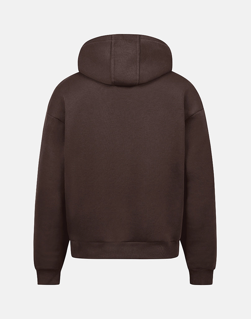 STATEMENT RIFT HOODIE (BROWN) Hoodie STATEMENT