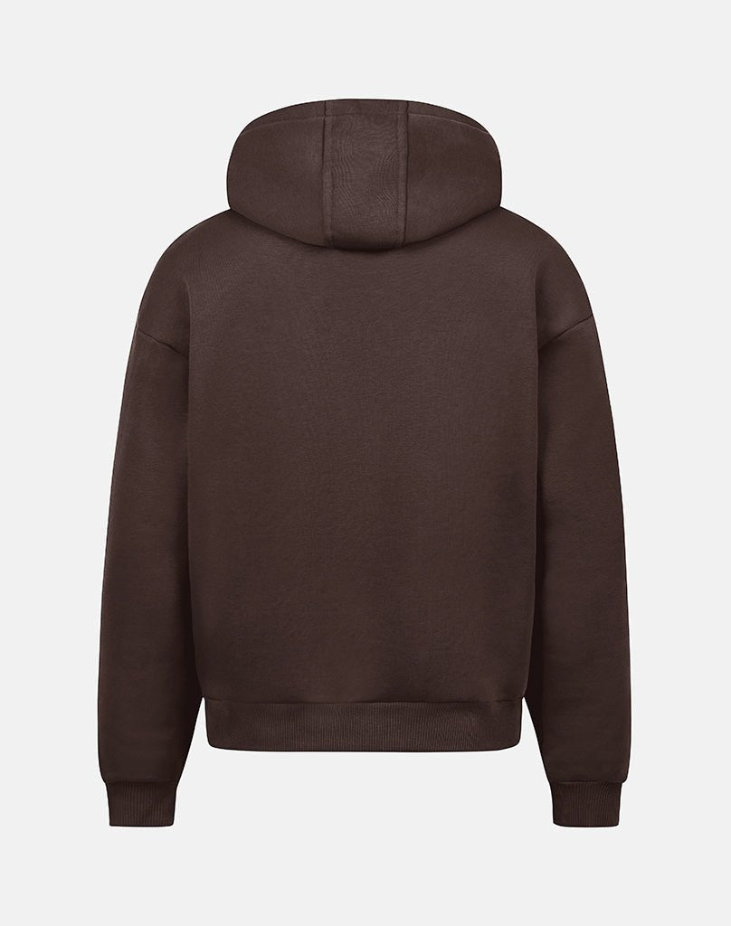STATEMENT RIFT HOODIE (BROWN) Hoodie STATEMENT
