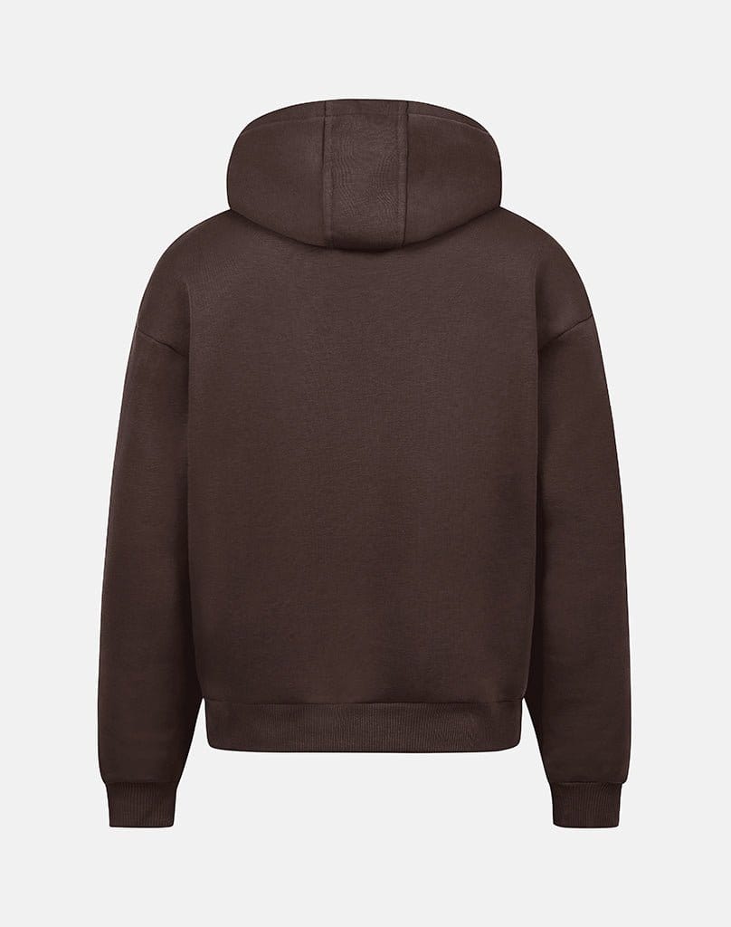 STATEMENT RIFT HOODIE (BROWN) Hoodie STATEMENT