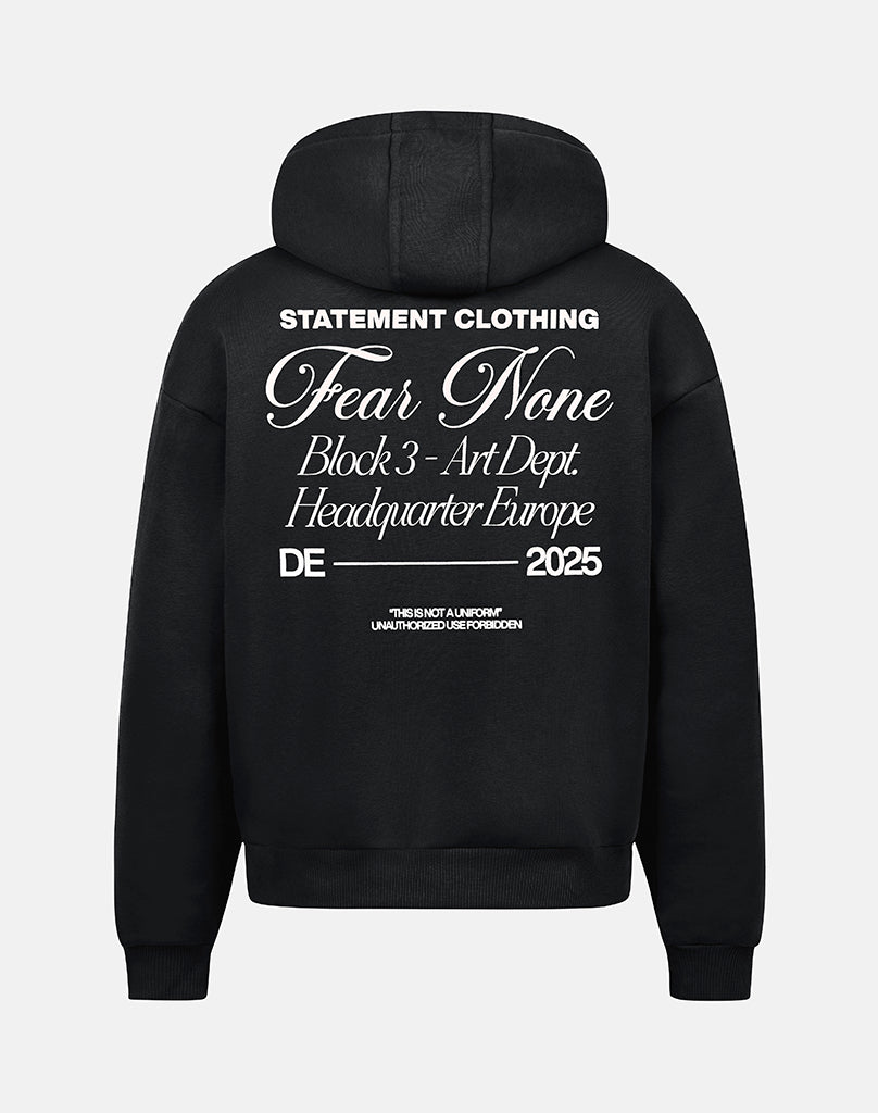 FEAR NONE HOODIE (BLACK)