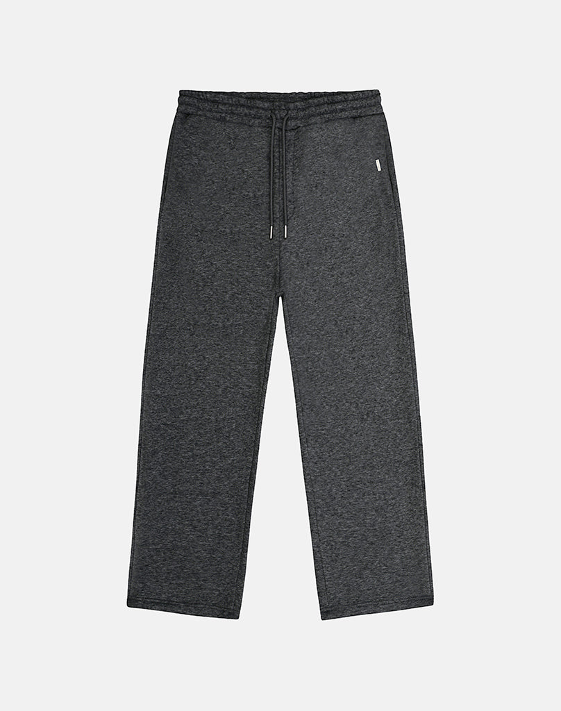 BASIC OPEN LEG JOGGER (DARK GREY MELANGE) Pants STATEMENT