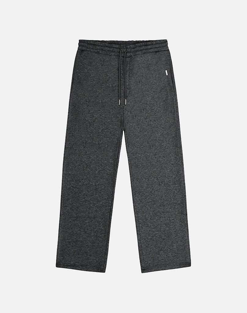 BASIC OPEN LEG JOGGER (DARK GREY MELANGE) Pants STATEMENT