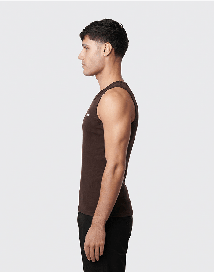 TANKTOP (BROWN) Tanktop T-Shirt STATEMENT