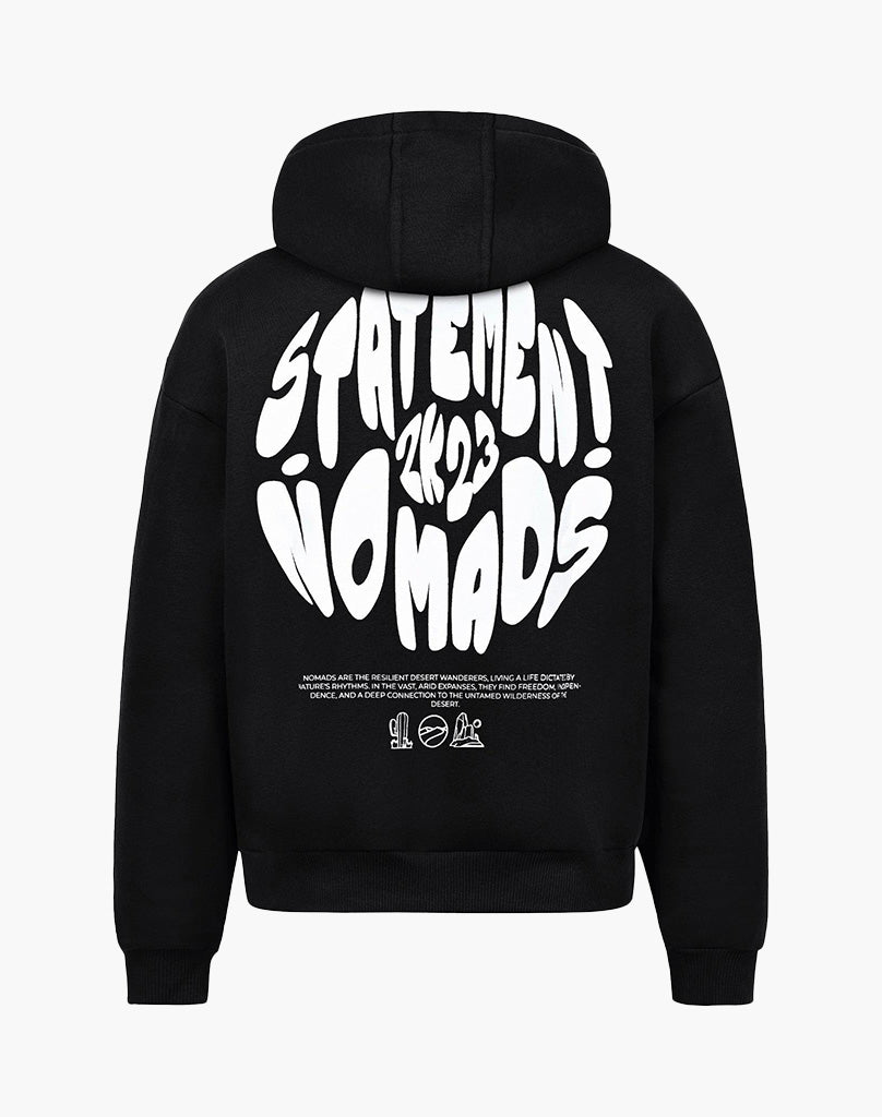 BADAWI HOODIE (BLACK) STATEMENT