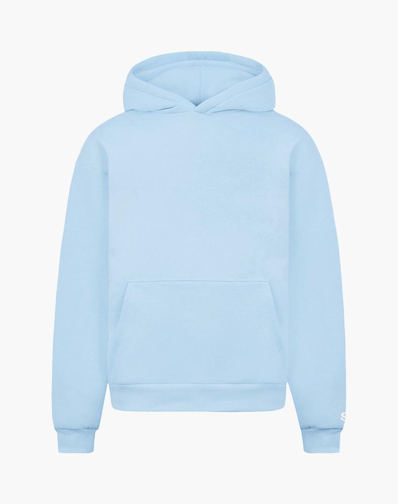 BASIC HOODIE (ICE BLUE) STATEMENT