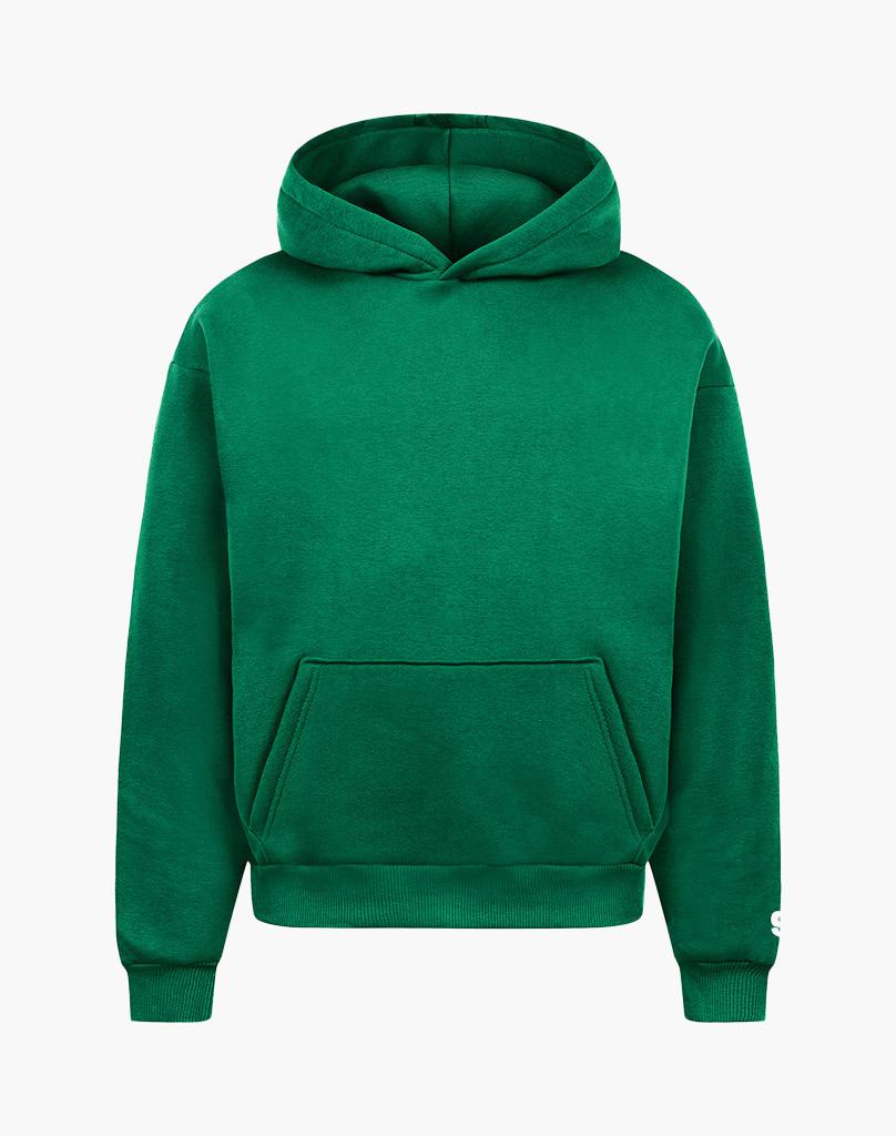 BASIC HOODIE (WOOD GREEN) STATEMENT