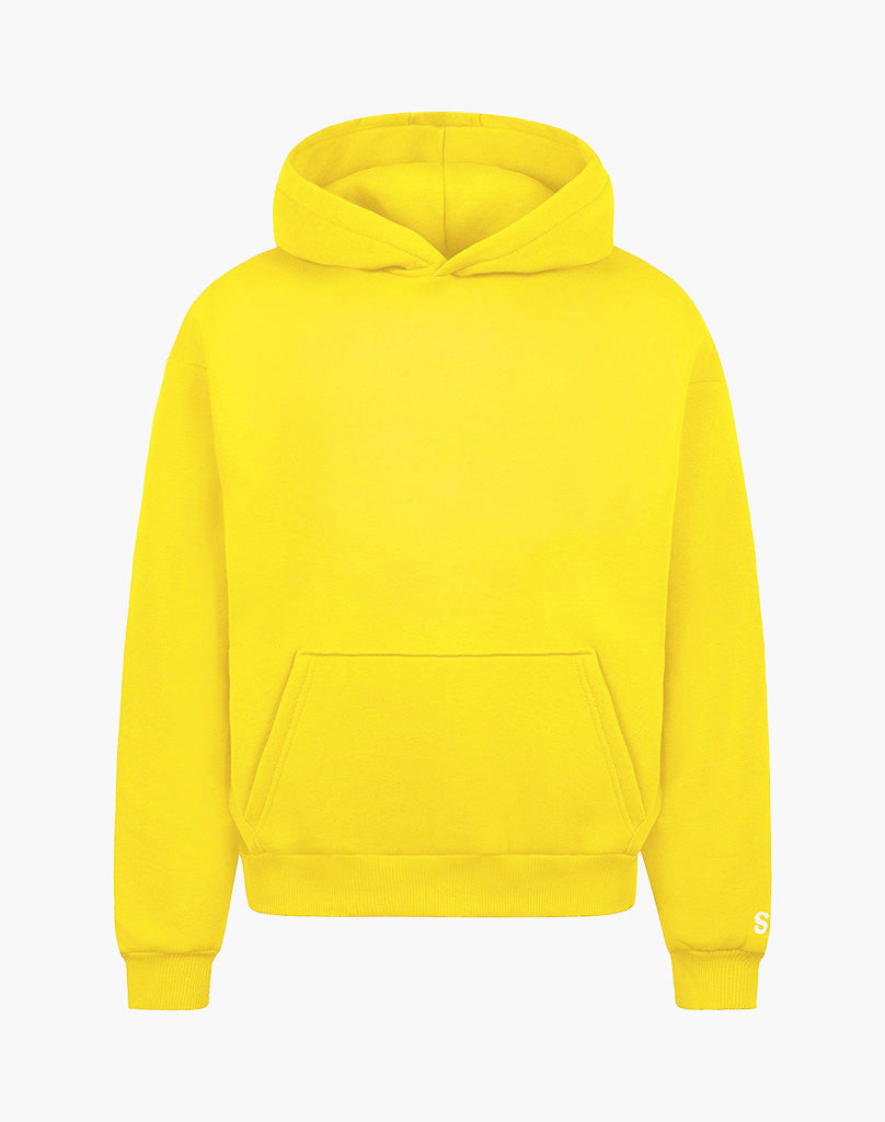 BASIC HOODIE (YELLOW) STATEMENT