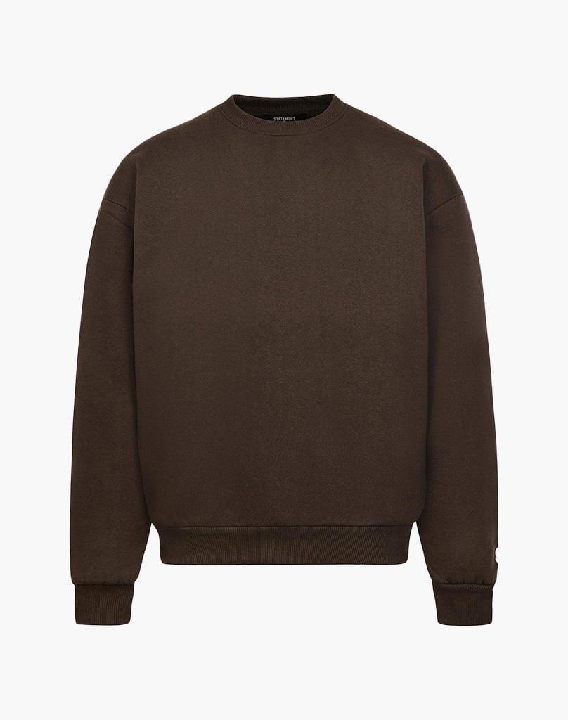 BASIC SWEATER (BROWN) Sweater STATEMENT