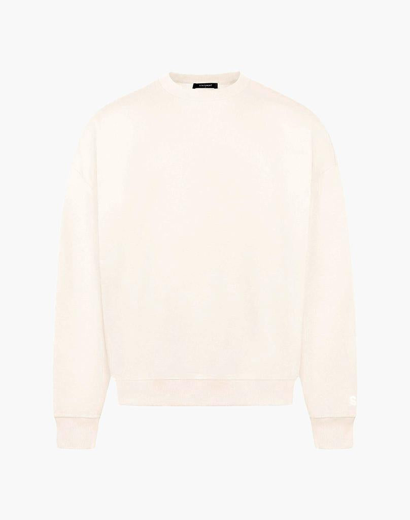 BASIC SWEATER (CREAM WHITE) STATEMENT