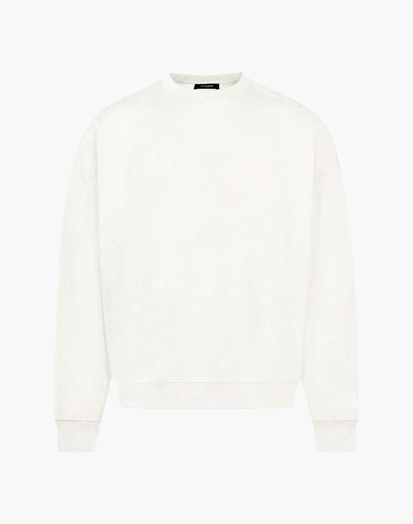 BASIC SWEATER (CREAM WHITE) Sweater STATEMENT
