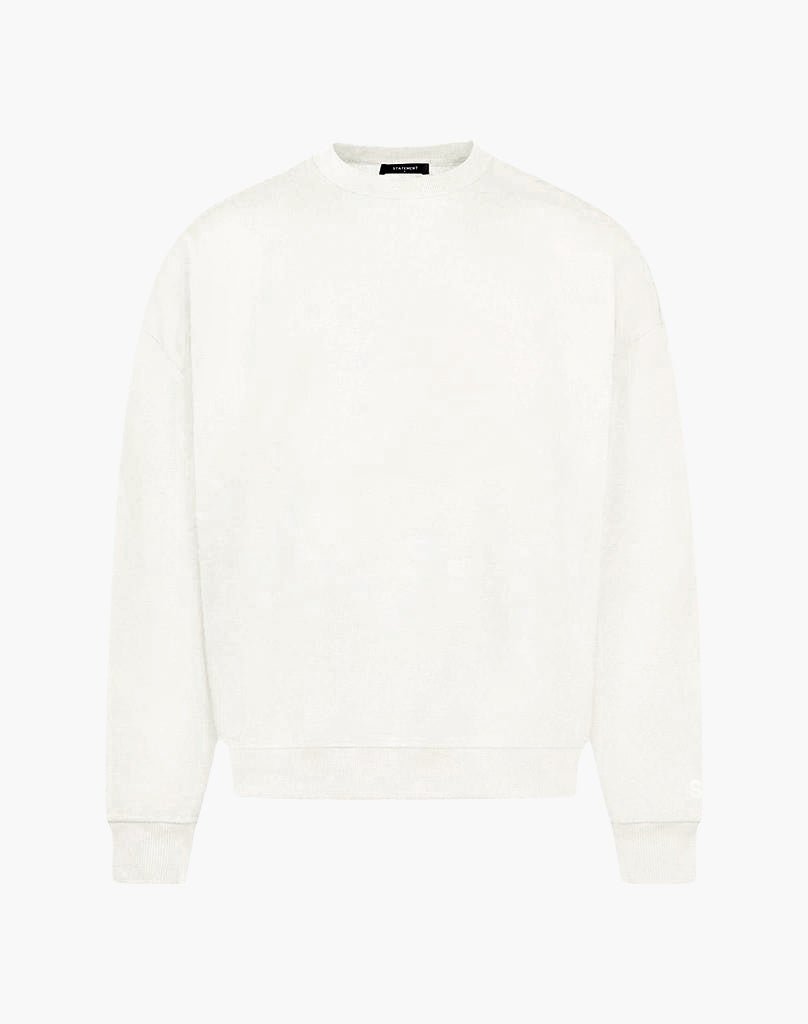 BASIC SWEATER (CREAM WHITE) Sweater STATEMENT