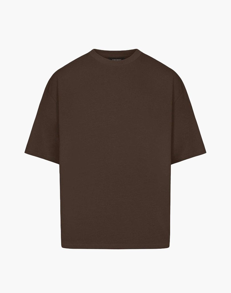 OVERSIZED TEE (CHOCOLATE BROWN) Oversized T-Shirt STATEMENT