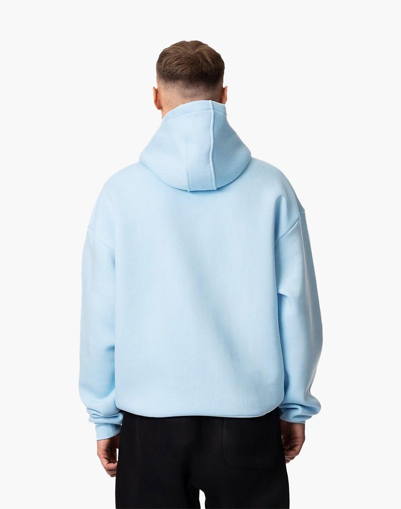 BASIC ZIP-HOODIE (ICE BLUE) Zip-Hoodie STATEMENT
