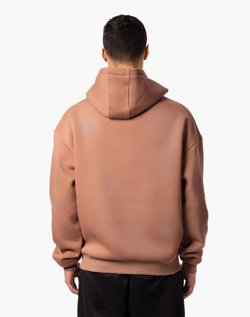 BASIC HOODIE (CARAMEL) STATEMENT
