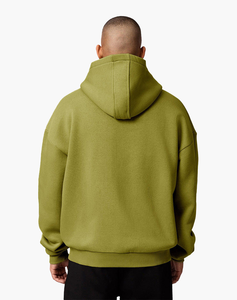 BASIC HOODIE (DARK GREEN) STATEMENT