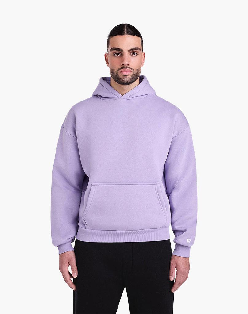 BASIC HOODIE (PURPLE) STATEMENT